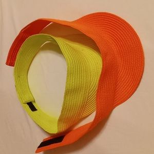Florescent sun visors